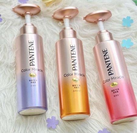 潘婷固色打底洗发露,守住发色滋润发丝